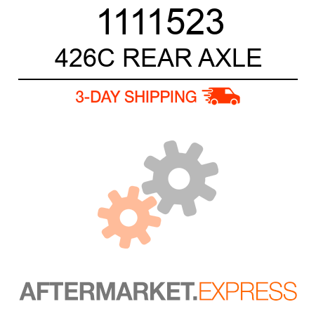 426C REAR AXLE 1111523