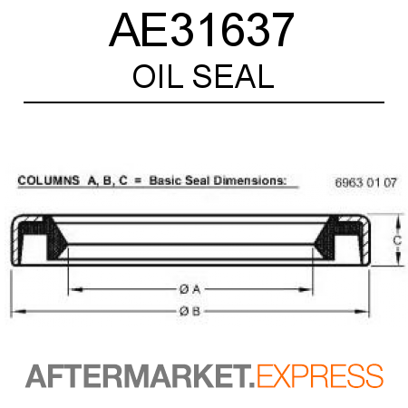 OIL SEAL AE31637