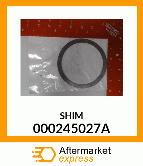 Spare part 000245027A + SHIM