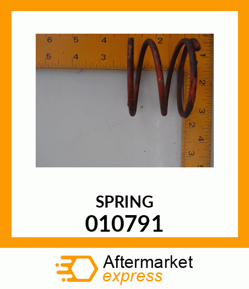 Spare part 010791 + SPRING