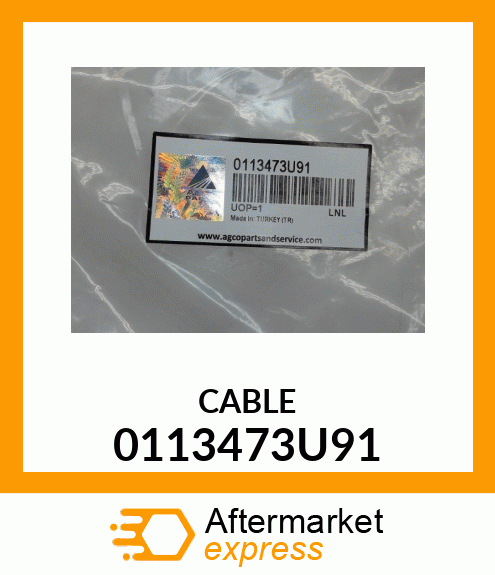 CABLE 0113473U91