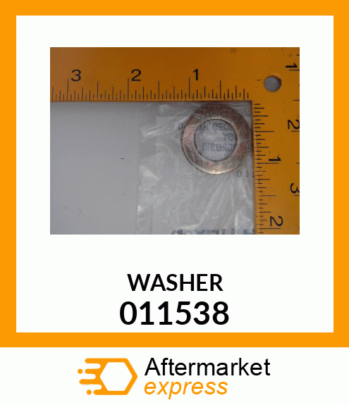 Spare part 011538 + WASHER