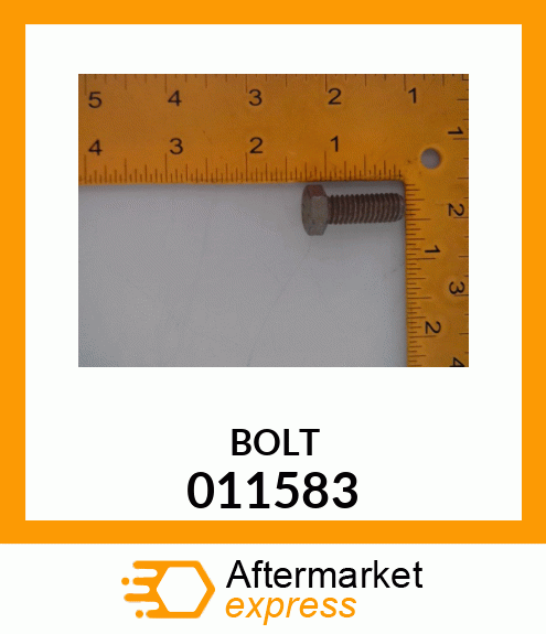 Spare part 011583 + BOLT