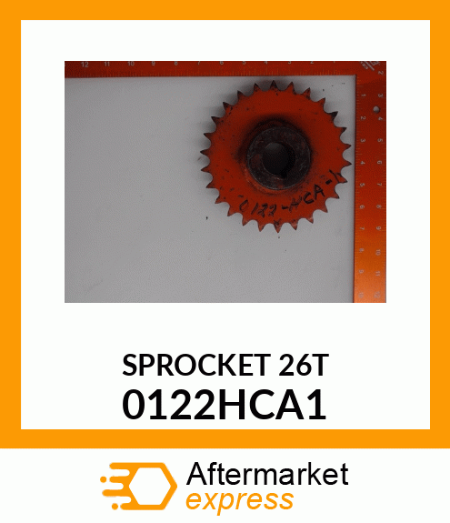 SPROCKET26T 0122HCA1