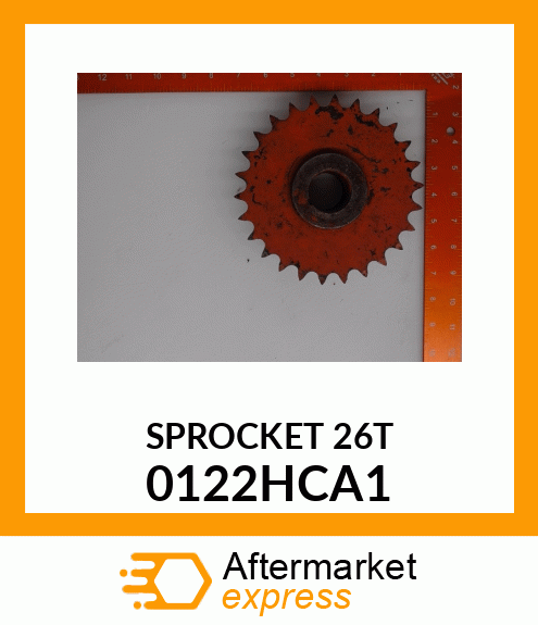 SPROCKET26T 0122HCA1