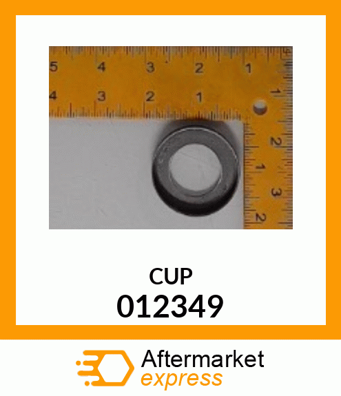 Spare part 012349 + CUP