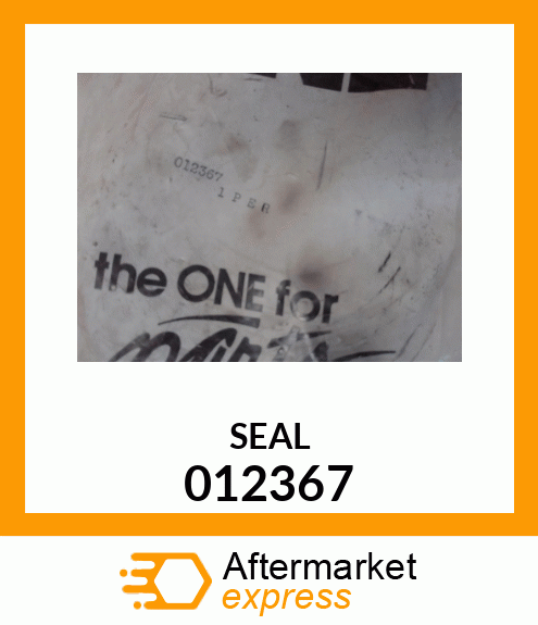 Spare part 012367 + SEAL