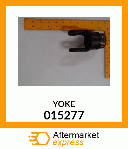 Spare part 015277 + YOKE