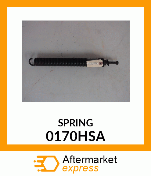 Spare part 0170HSA + SPRING