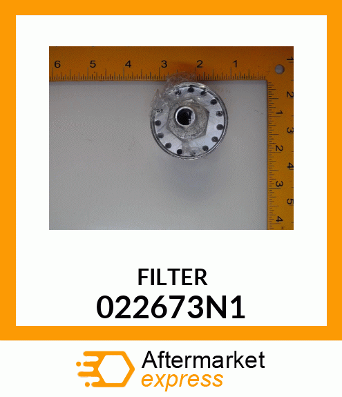 Spare part 022673N1 + FILTER