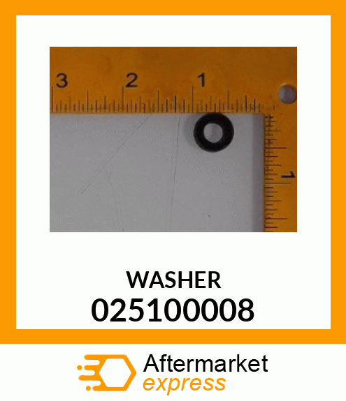 WASHER 025100008