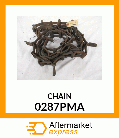 Spare part 0287PMA + CHAIN