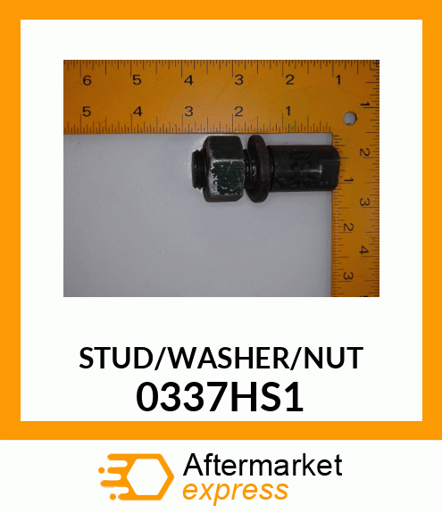 Spare part 0337HS1 + STUD/WSHR/NUT