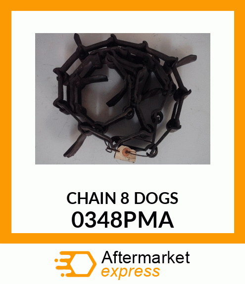 Spare part 0348PMA + CHAIN_8_DOGS