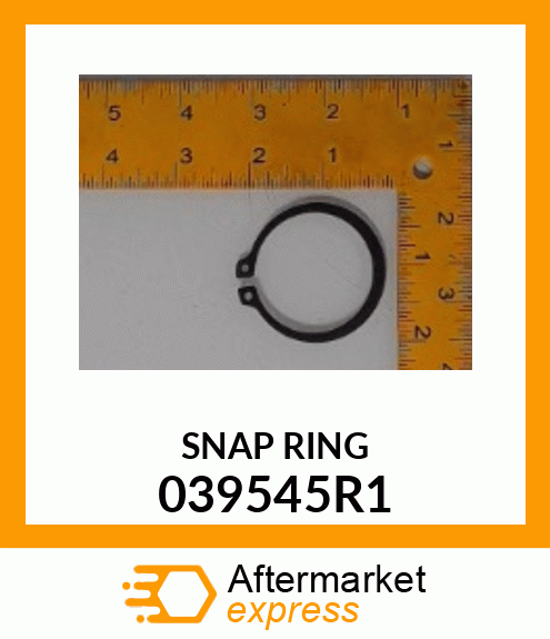 Spare part 039545R1 + SNAP_RING