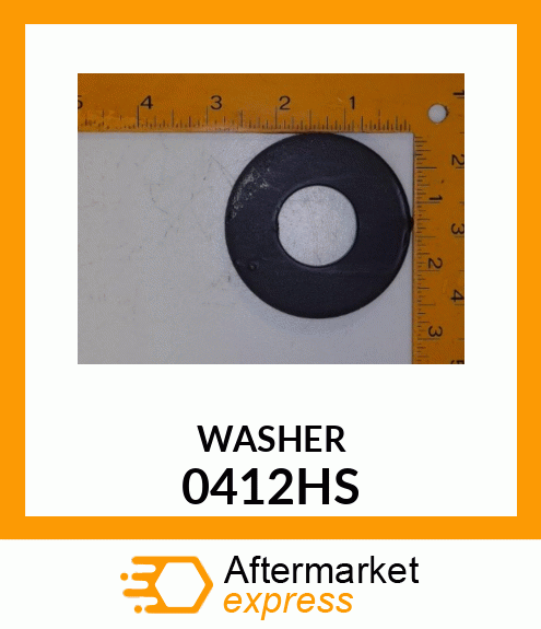 Spare part 0412HS + WASHER