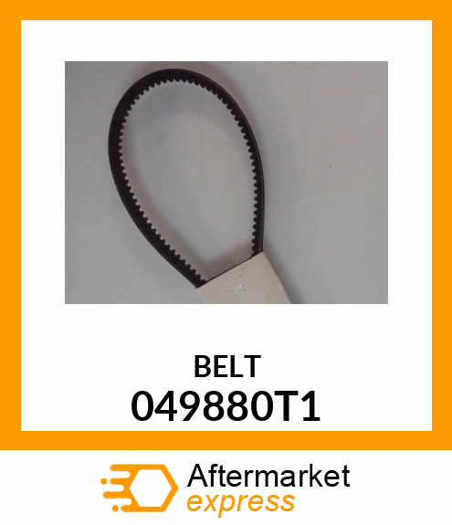 Spare part 049880T1 + BELT