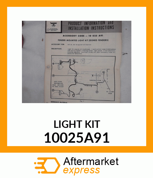 LIGHTKIT 10025A91