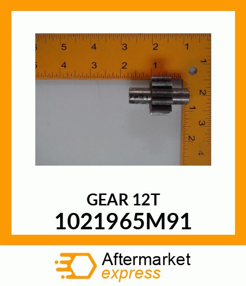 GEAR 12T 1021965M91