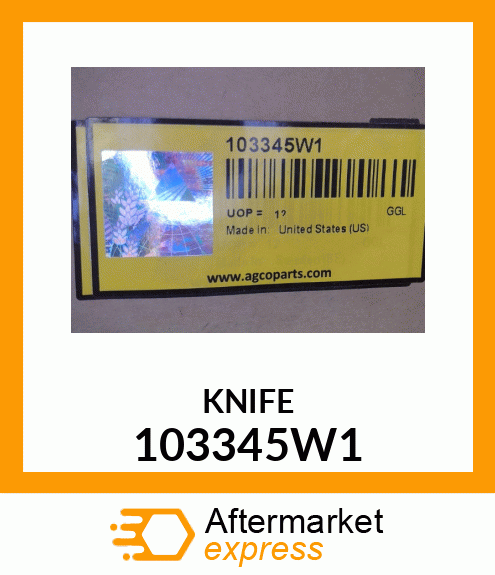 KNIFE 103345W1