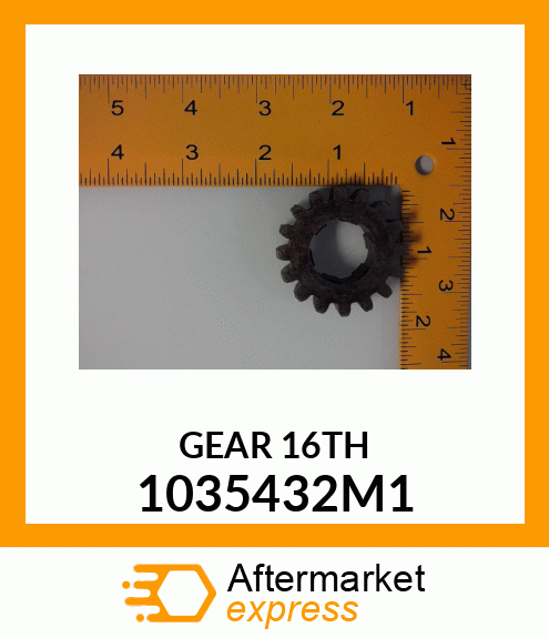 GEAR 16TH 1035432M1