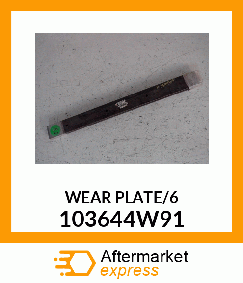 WEARPLATE/6 103644W91