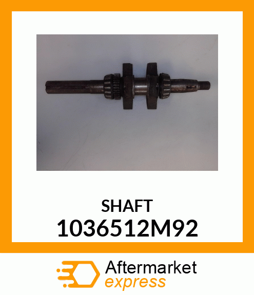 SHAFT3PC 1036512M92