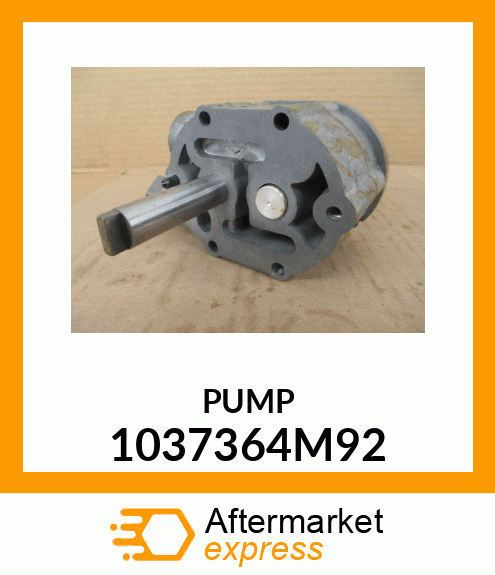 PUMP 1037364M92