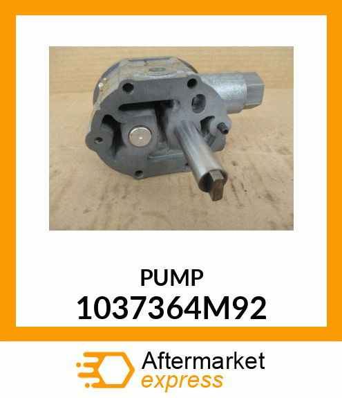 PUMP 1037364M92