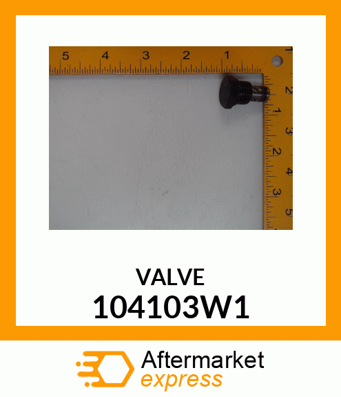 VALVE 104103W1