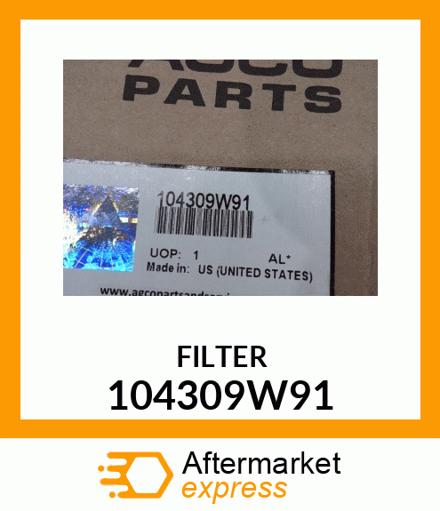 FILTER 104309W91