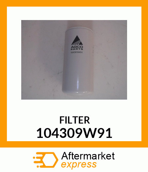 FILTER 104309W91