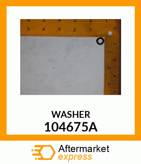 WASHER 104675A