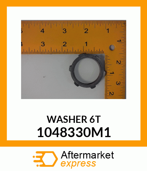 WASHER 6T 1048330M1