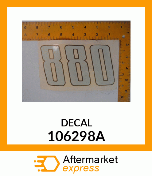 DECAL 106298A