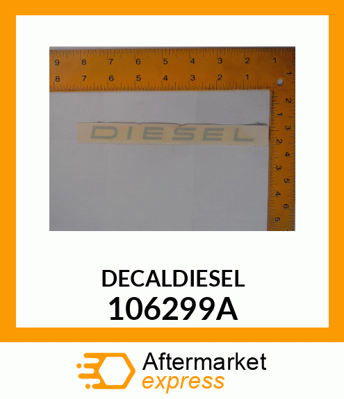 DECALDIESEL 106299A