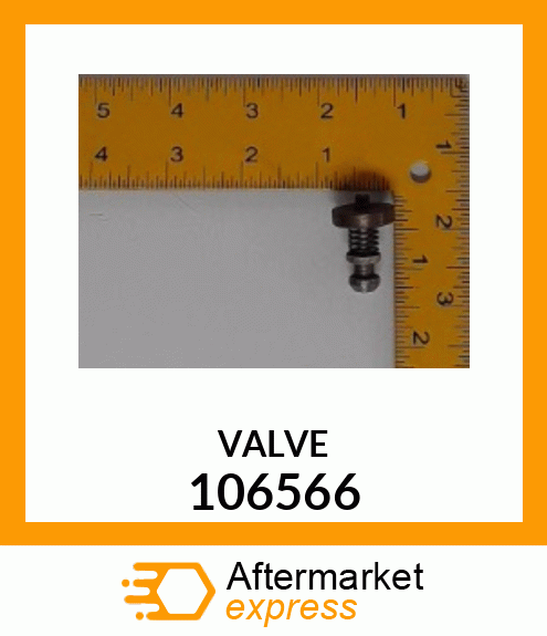 VALVE 106566