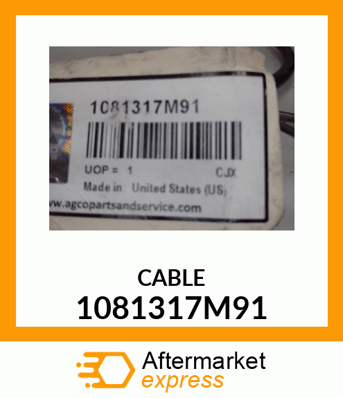 CABLE 1081317M91