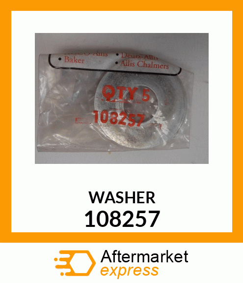 WASHER 108257