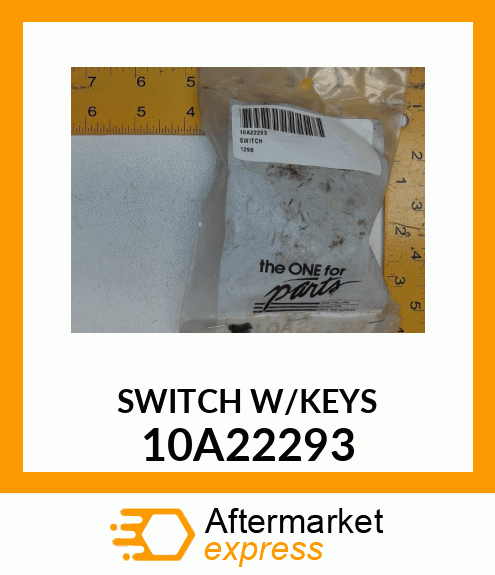 SWITCH W/KEYS 10A22293