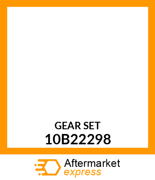 GEARSET 10B22298