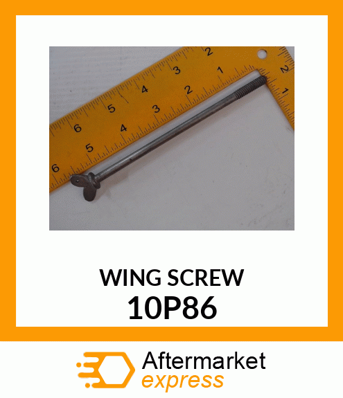 WING SCREW 10P86