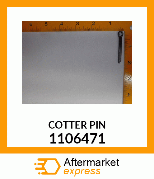 COTTER PIN 1106471