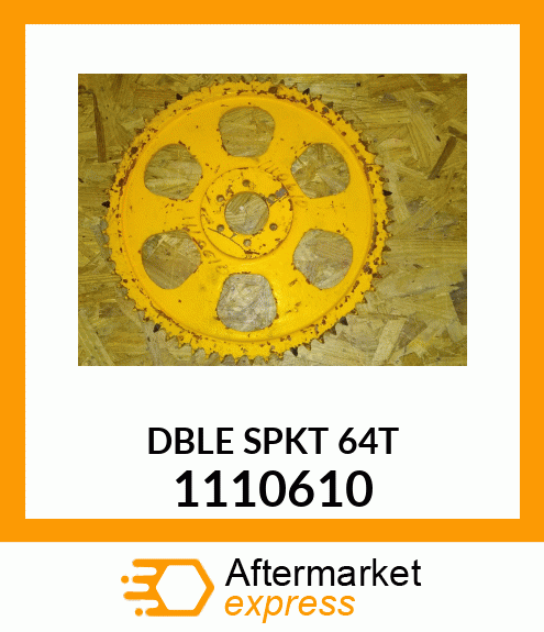 DBLE SPKT 64T 1110610