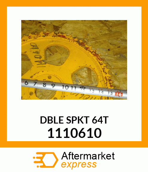 DBLE SPKT 64T 1110610