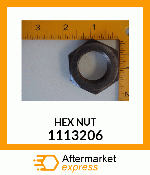 HEX NUT 1113206