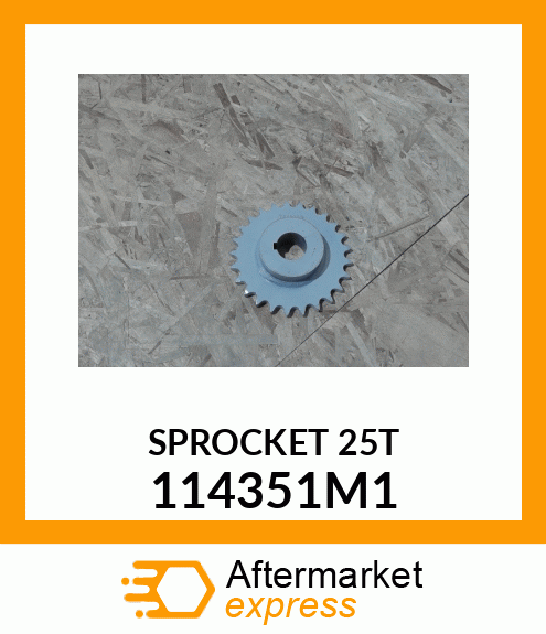 SPROCKET 25T 114351M1