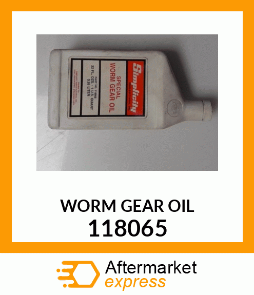 WORM_GEAR_OIL 118065