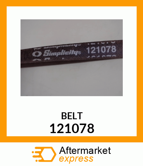 BELT 121078