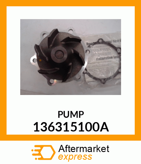 PUMP 136315100A